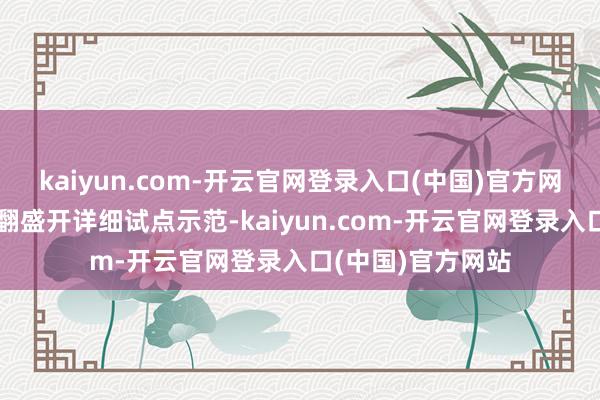 kaiyun.com-开云官网登录入口(中国)官方网站推动服务业扩翻盛开详细试点示范-kaiyun.com-开云官网登录入口(中国)官方网站
