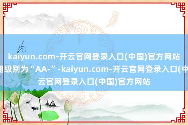 kaiyun.com-开云官网登录入口(中国)官方网站宏柏转债信用级别为“AA-”-kaiyun.com-开云官网登录入口(中国)官方网站