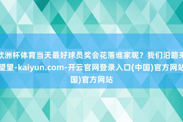 欧洲杯体育当天最好球员奖会花落谁家呢？我们沿路来望望-kaiyun.com-开云官网登录入口(中国)官方网站